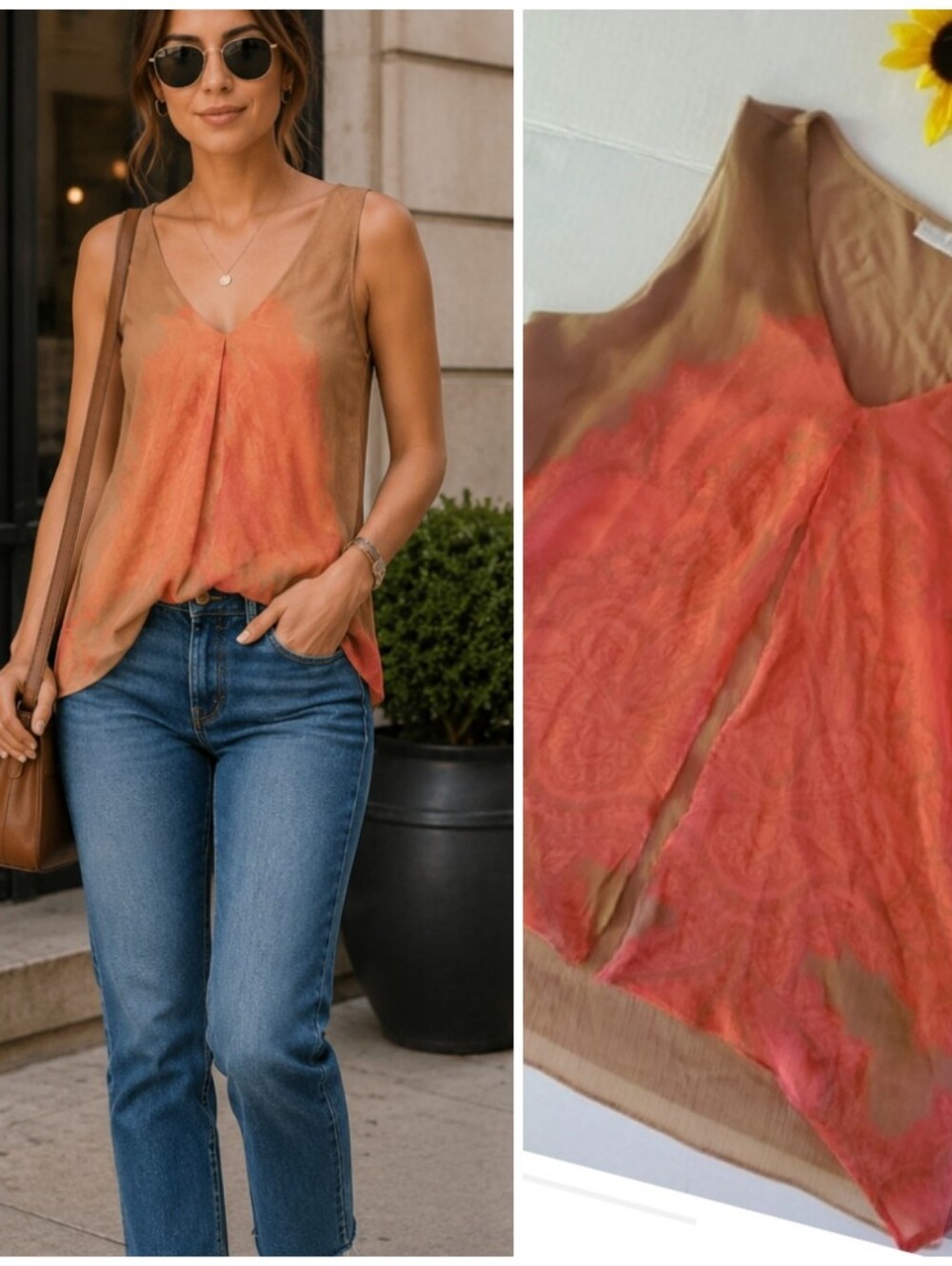 New York&Company Vneck Tank Top